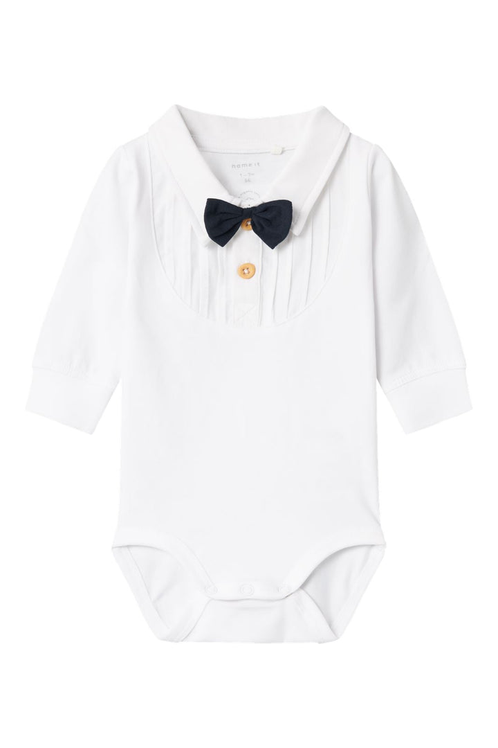 Name It - Nbmramus Ls Body - 4619713 Bright White