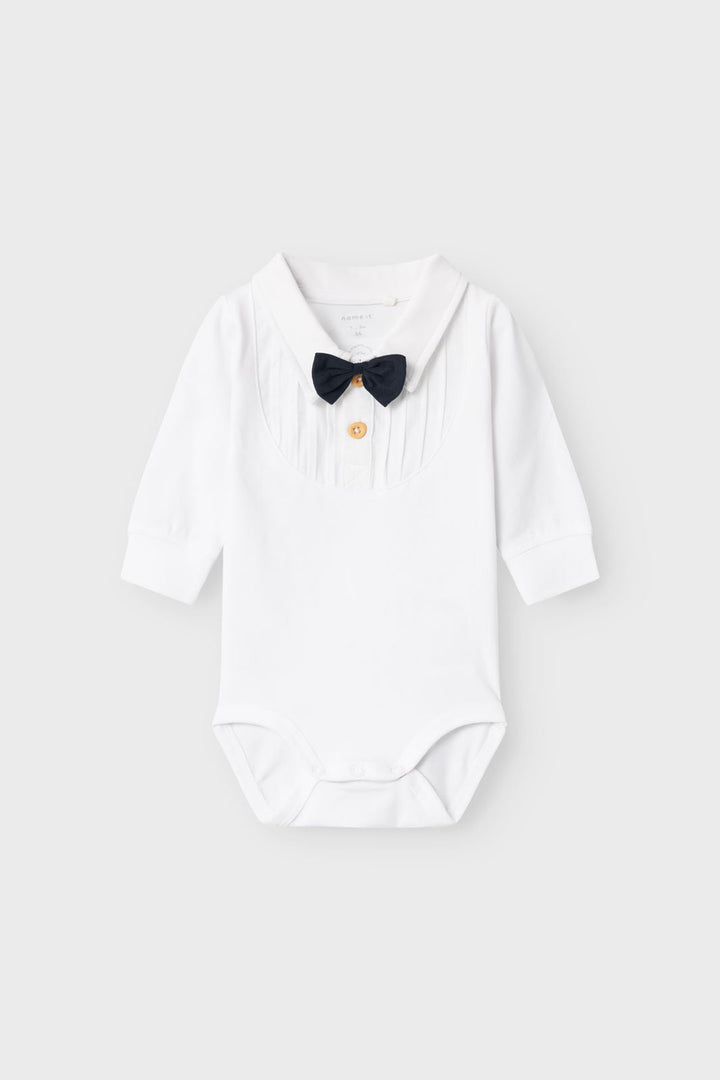 Name It - Nbmramus Ls Body - 4619713 Bright White