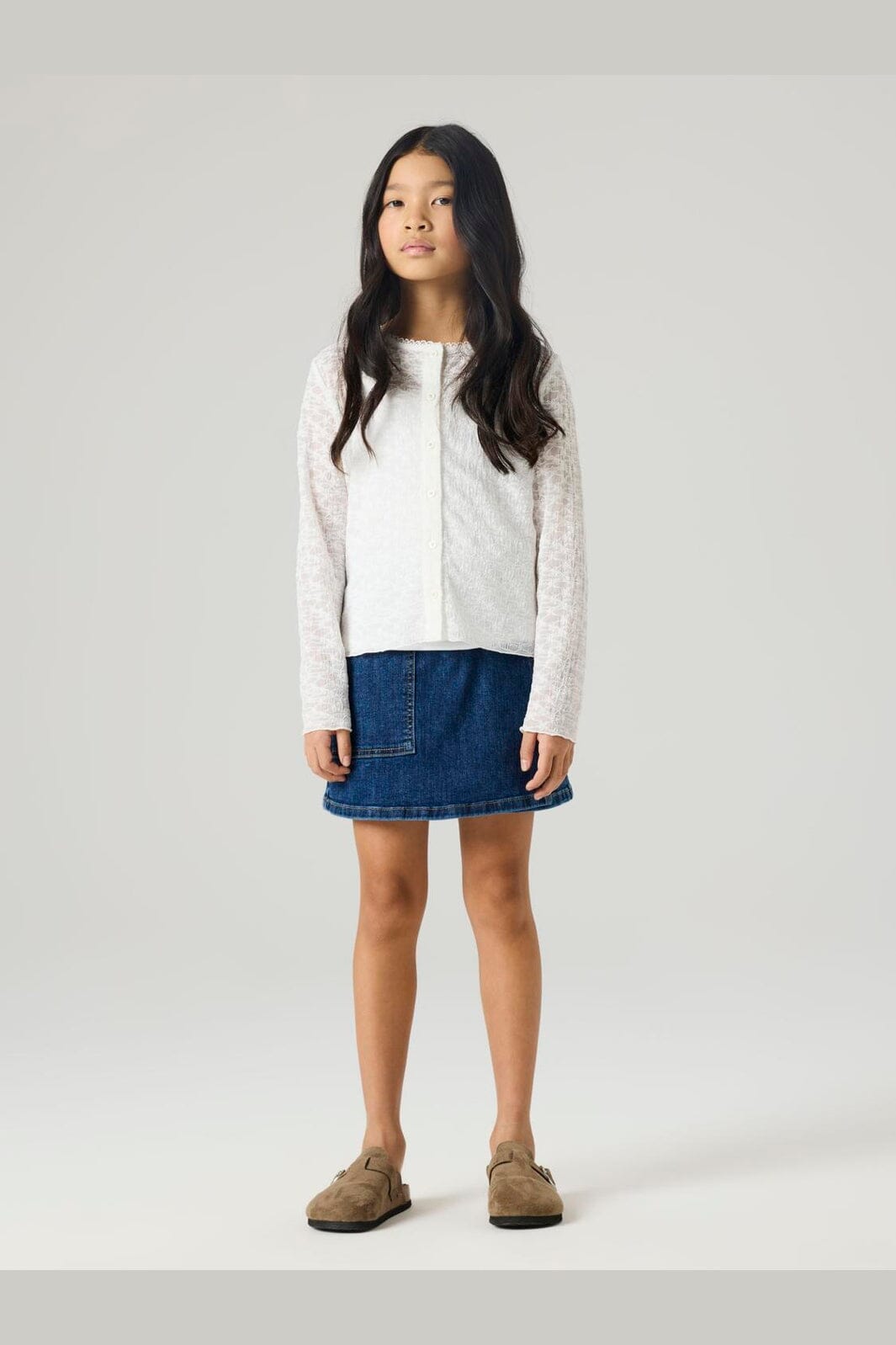 Name It - Nkffrinna Ls Card - 5129945 Bright White