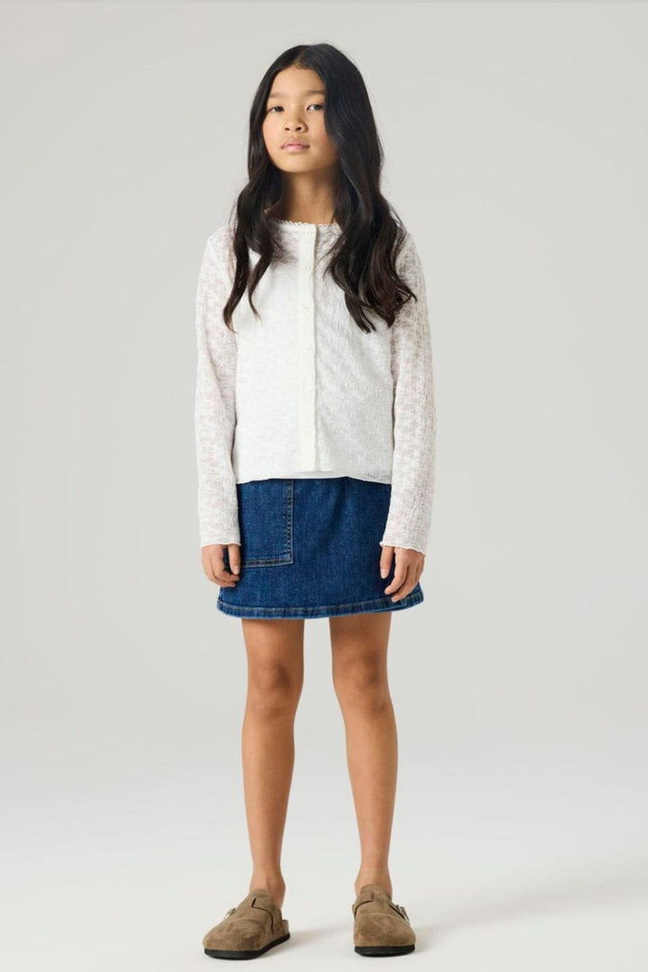 Name It - Nkfmabel Skirt 2201-Md - 5120099 Medium Blue Denim