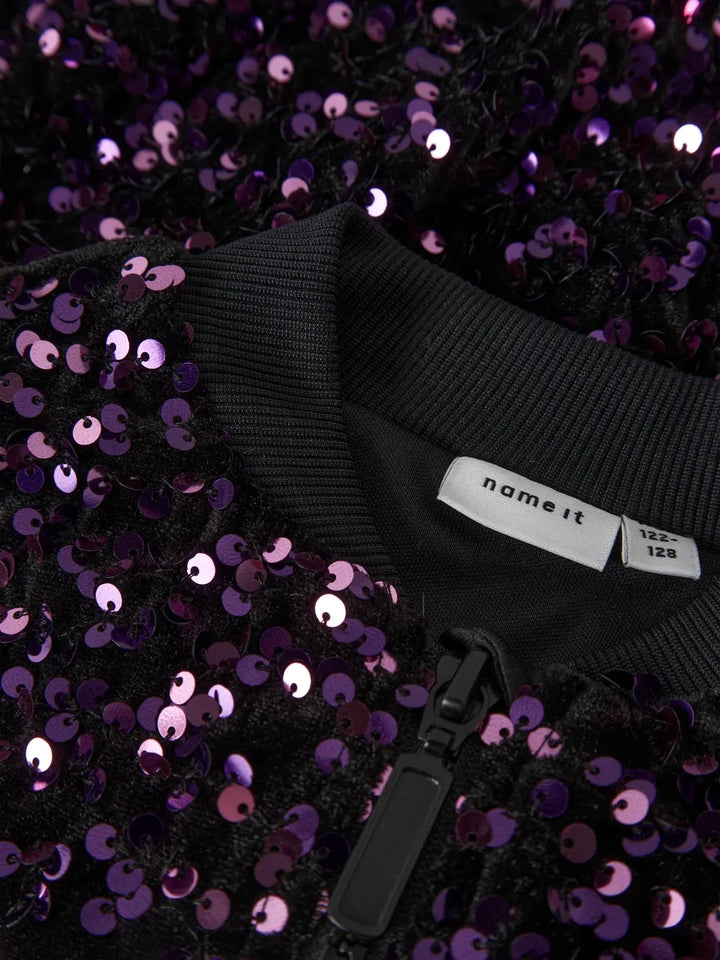 Name It - Nkfrunica Ls Bomber - 4883499 Byzantium Jakker 