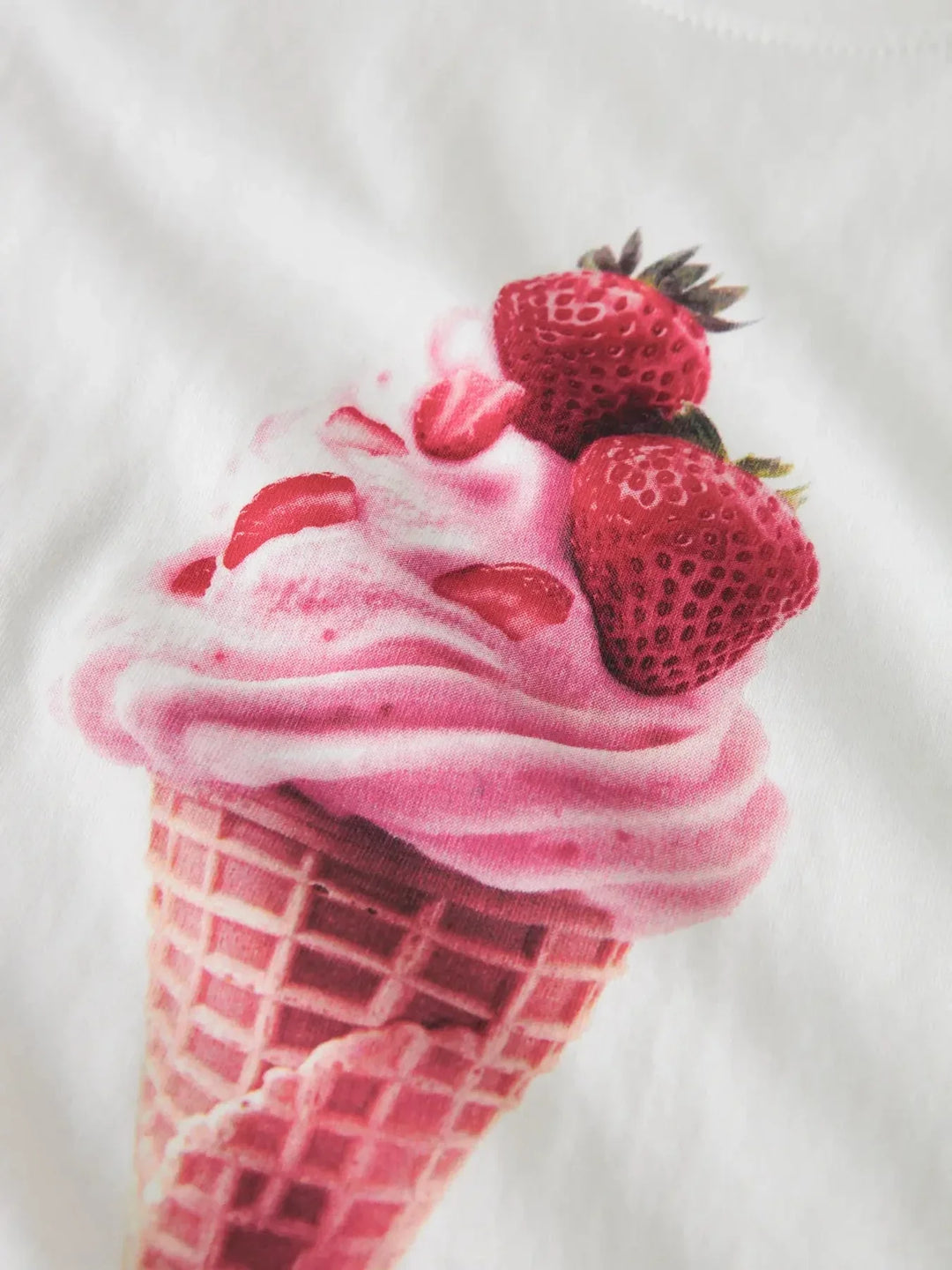 Name It - Nkfvotia Capsl Top - 5057675 Bright White Ice Cream T-shirts 