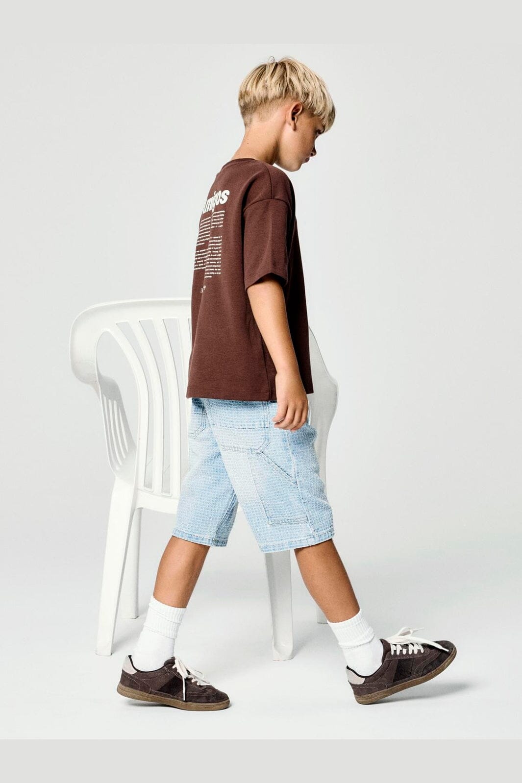 Name It - Nkmholle Ss Rlx Top Box - 4997394 Chestnut