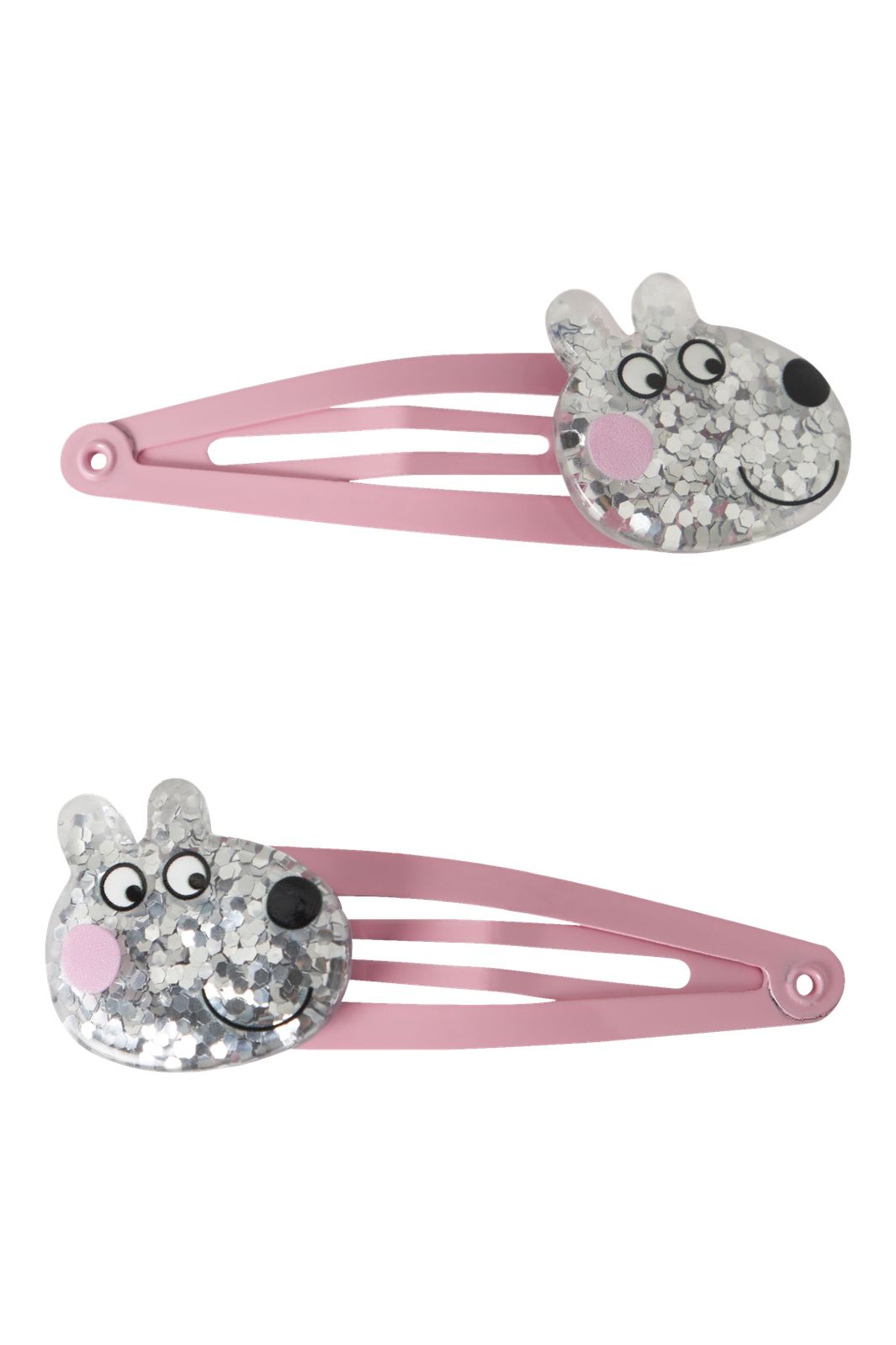 Name It - Nmfarna Peppa Hairclips - 4998554 Pink Drink