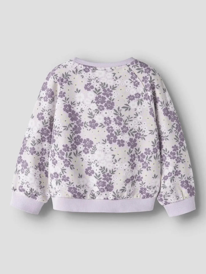 Name It - Nmfdartia Ls Nreg Sweat - 4956473 Lavender Fog Sweatshirts 