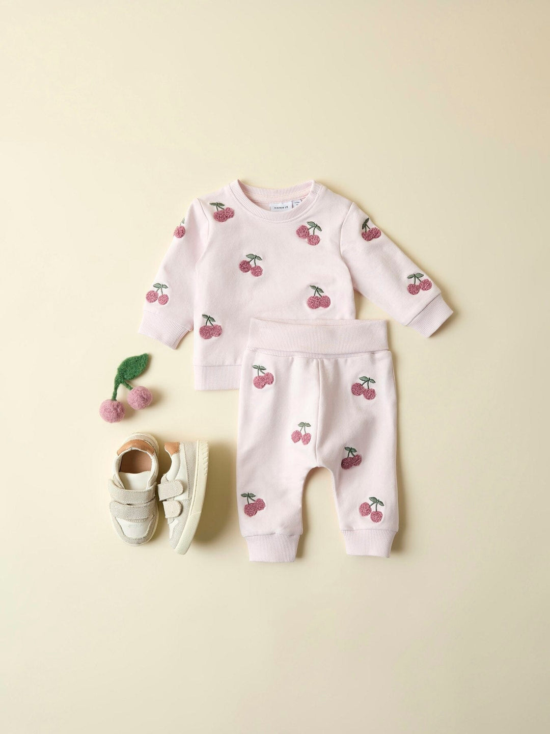 Name It - Nmffairy Ls Light Sweat - 5031897 Cradle Pink Sweatshirts 