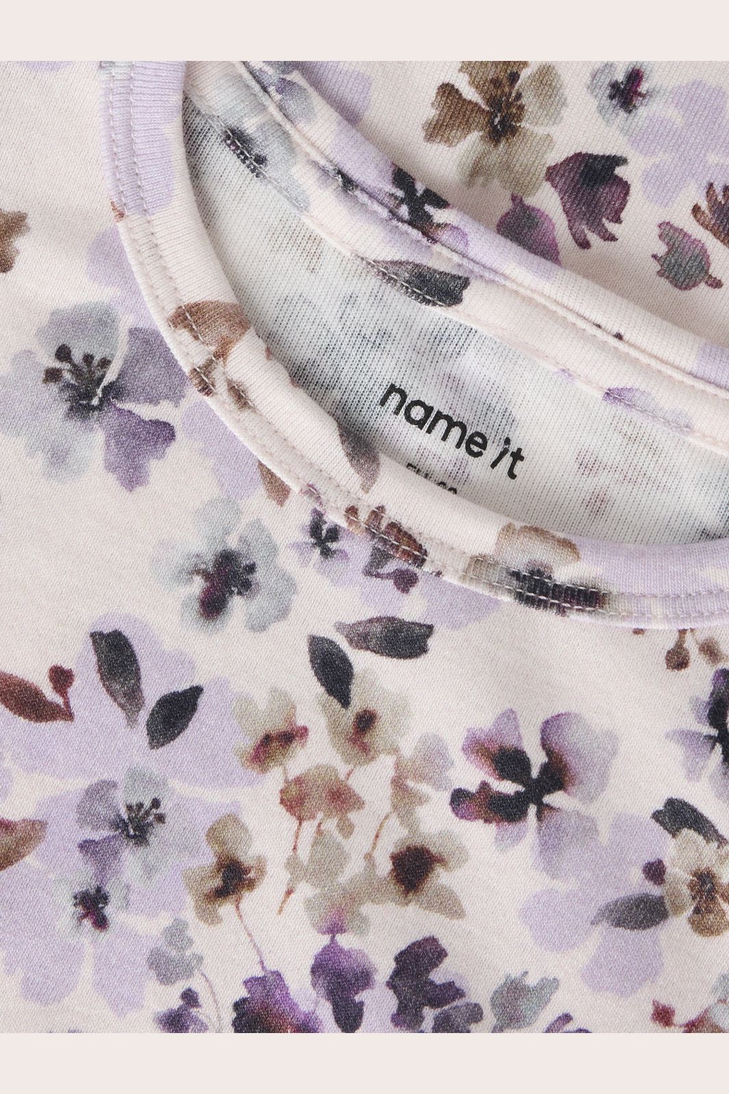 Name It - Nmfkayla Ls Dress Xnoos - 5098683 Calcite Grape Compote/Shopping Bag