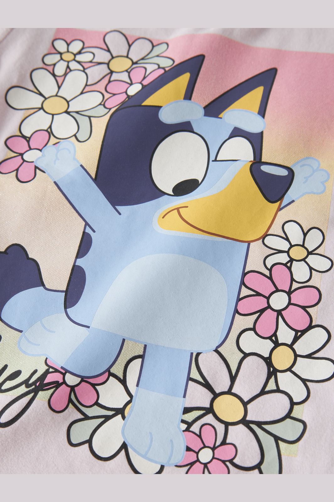 Name It - Nmfmaka Bluey Ss Top Sky - 4998565 Cradle Pink