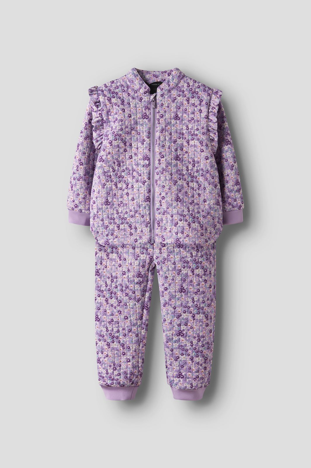 Name It - Nmfmoon Quilted Set 1Fo - 4872528 Violet Tulle