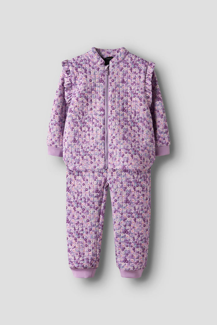 Name It - Nmfmoon Quilted Set 1Fo - 4872528 Violet Tulle