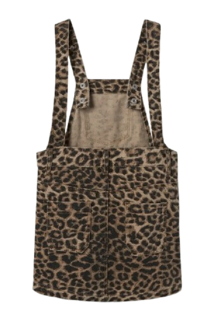 Name It - Nmfophelia Twi Spencer Dress 4444-Td - 4722890 Silver Mink Leopard