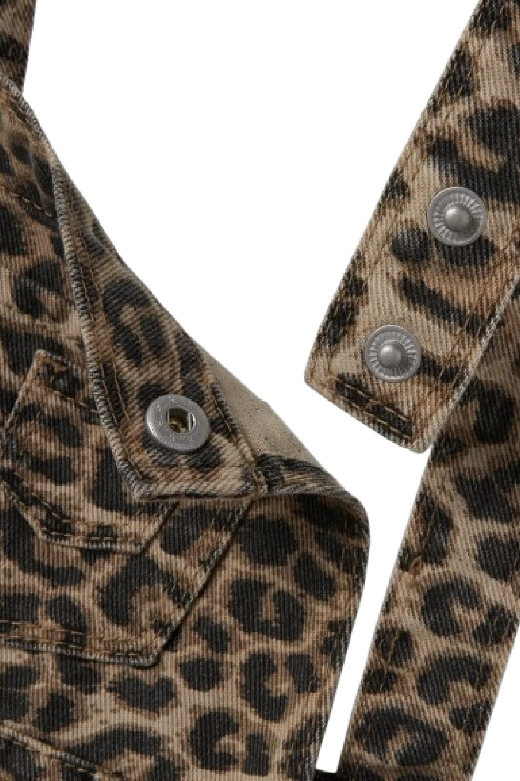 Name It - Nmfophelia Twi Spencer Dress 4444-Td - 4722890 Silver Mink Leopard