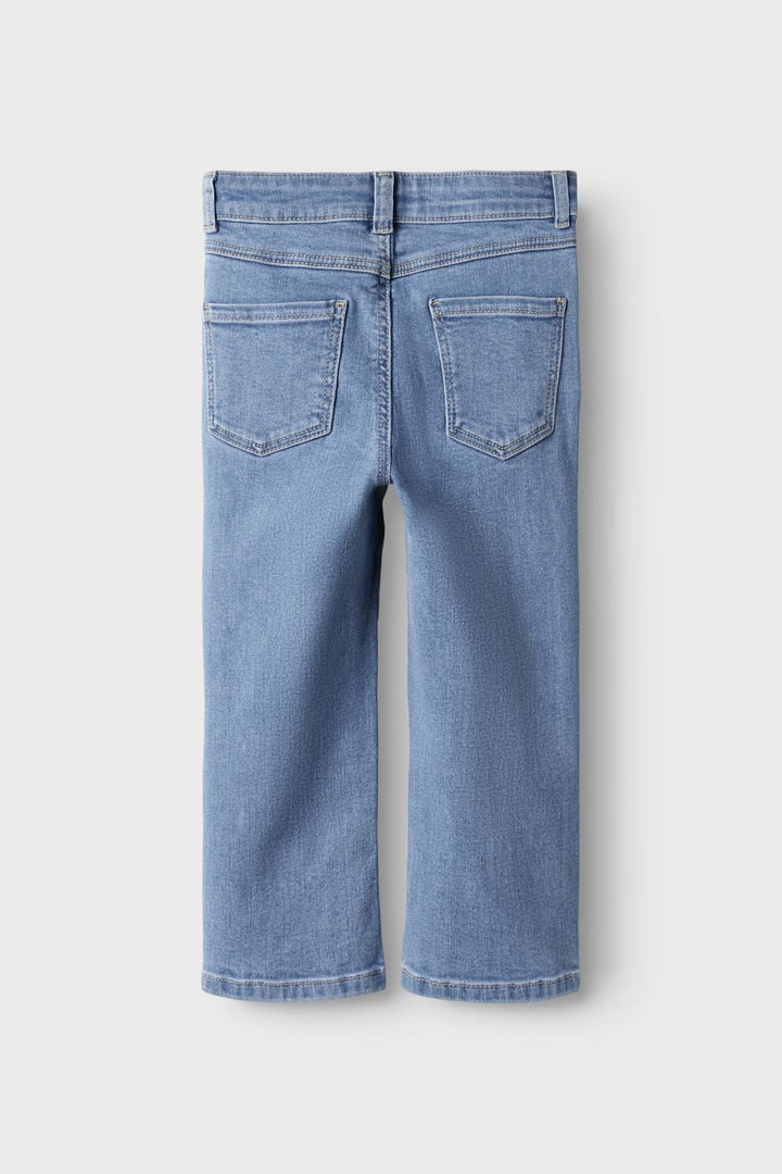 Name It - Nmfrose Straight Emb Jeans 1017-Fr - 4855041 Light Blue Denim Ice Cream Emb
