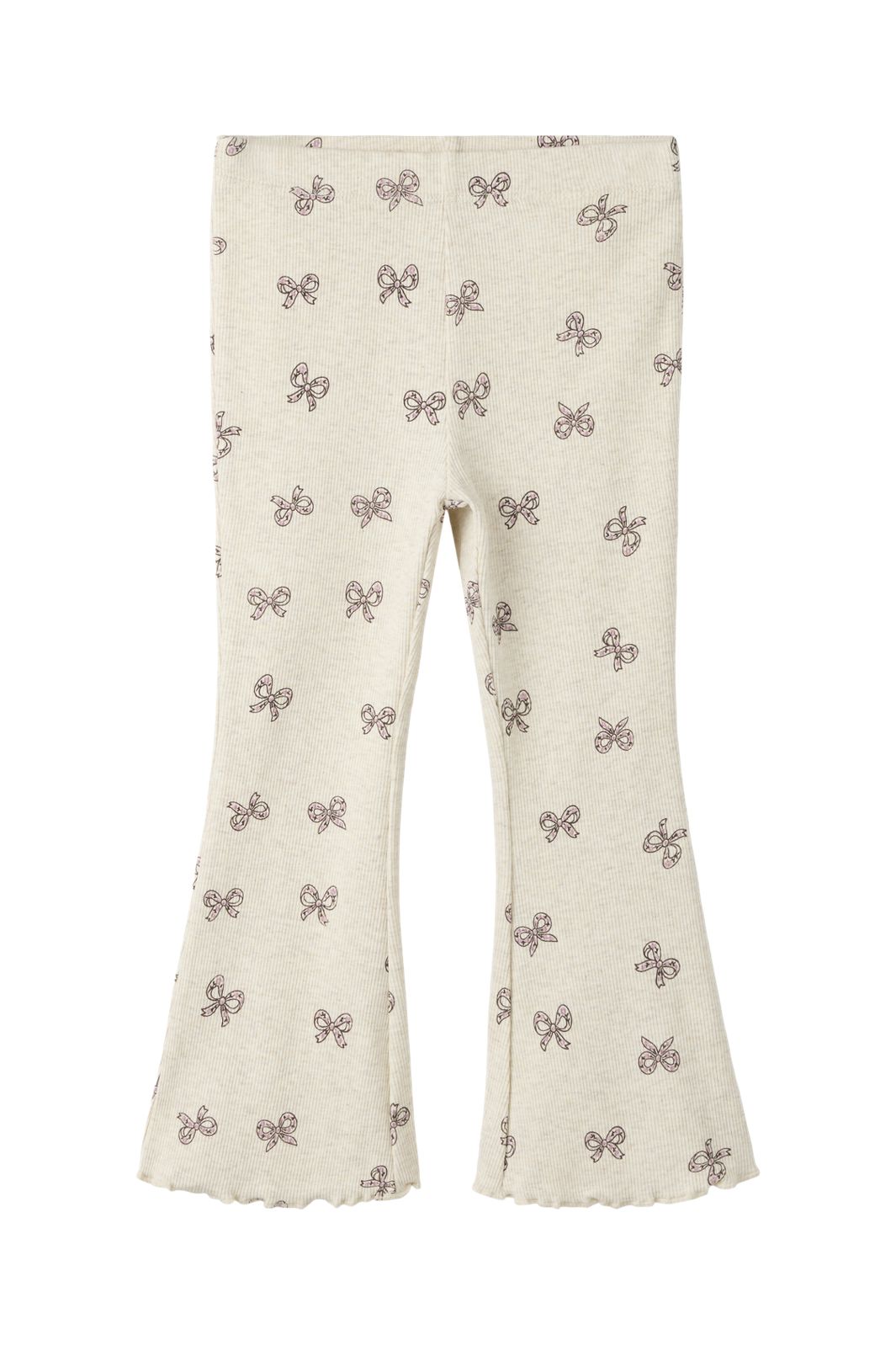 Name It - Nmfrulies Flared Legging - 5115331 Peyote Melange