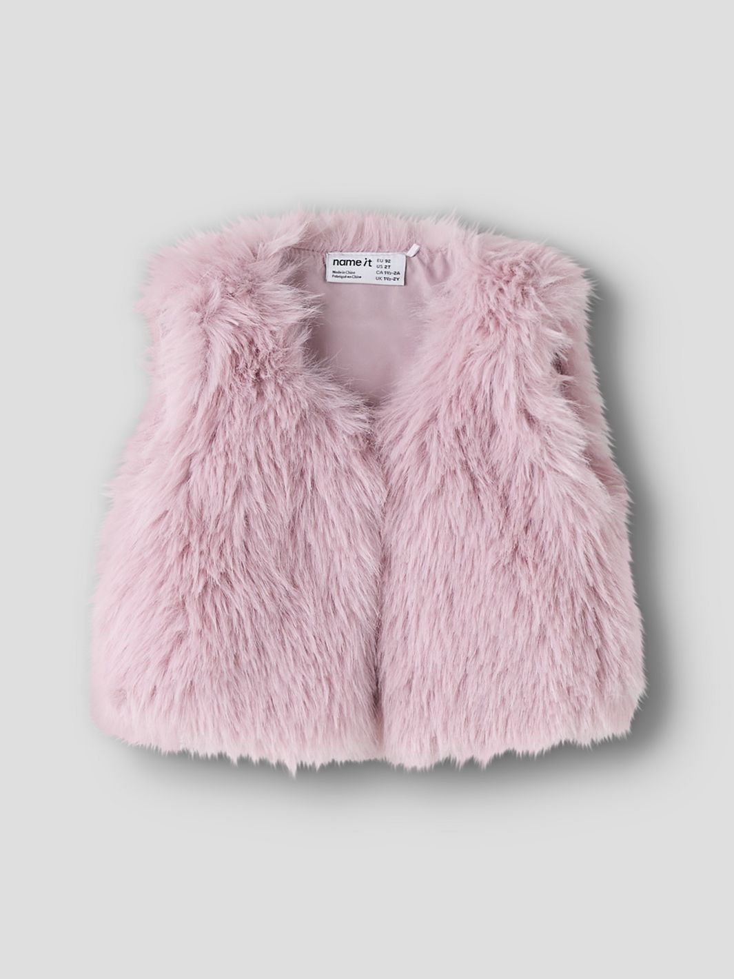 Name It - Nmfsully Fake Fur Vest - 4939589 Keepsake Lilac