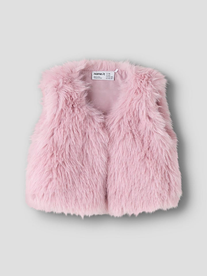 Name It - Nmfsully Fake Fur Vest - 4939589 Keepsake Lilac