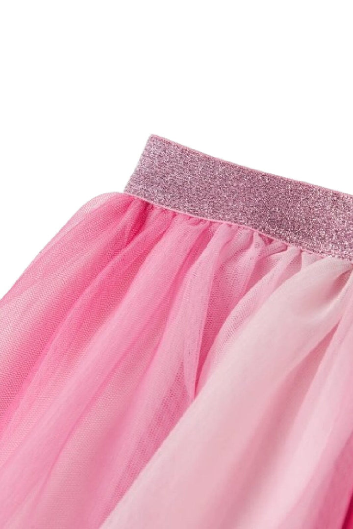 Name It - Nmfvabos Skirt Ffffd - 4769738 Carmine Rose