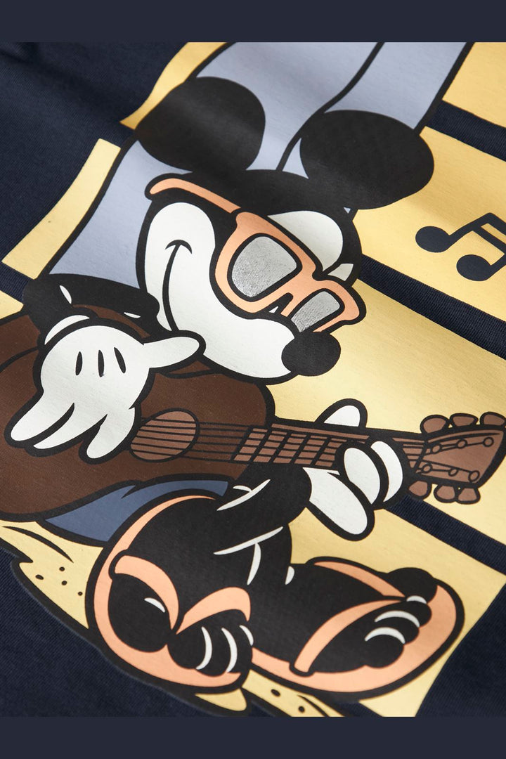 Name It - Nmmart Mickey Ss Nreg Top Box Wdi - 4998641 Navy Blazer