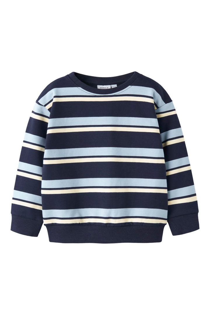 Name It - Nmmdako Ls Nreg Sweat - 4956656 Navy Blazer