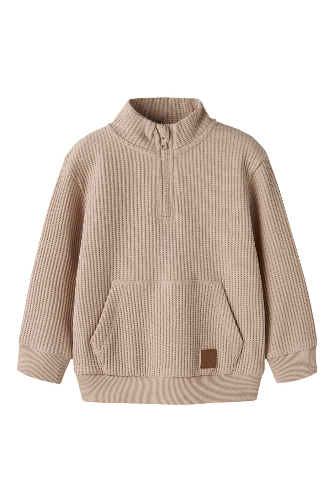 Name It - Nmmnael Ls Nreg Waffle - 5078312 Sesame