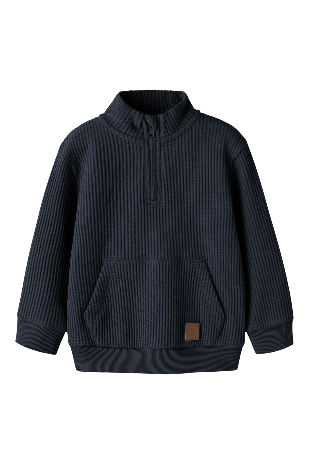 Name It - Nmmnael Ls Nreg Waffle - 5078313 Navy Blazer