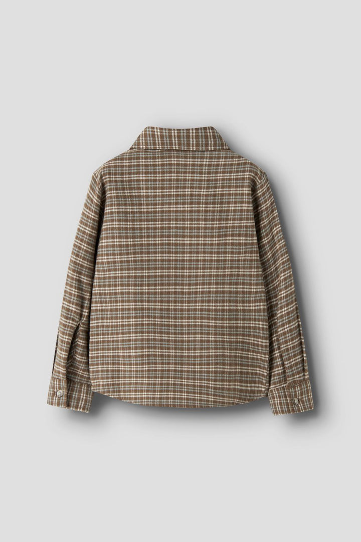 Name It - Nmmrem Ls Nreg Shirt - 5118838 Sepia .