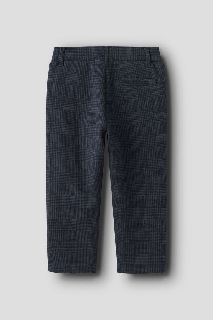Name It - Nmmrobino Sweat Pant - 4874448 Navy Blazer Check