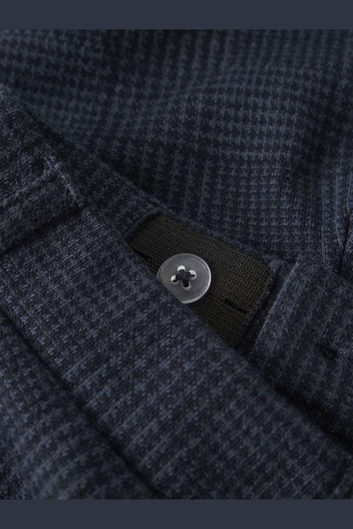 Name It - Nmmrobino Sweat Pant - 4874448 Navy Blazer Check