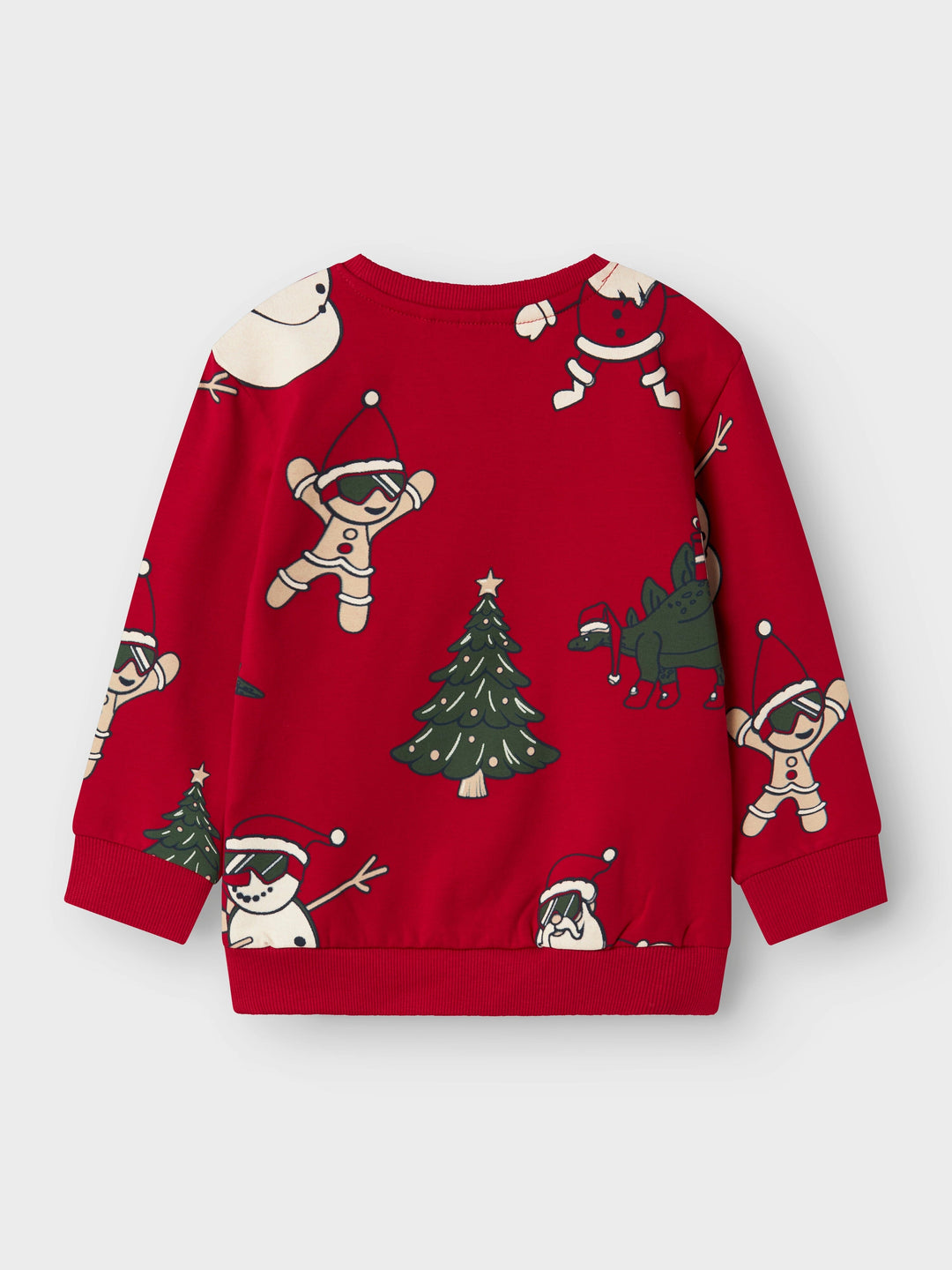 Name It - Nmmroka Ls Nreg Sweat Box - 4845820 Jester Red Sweatshirts 