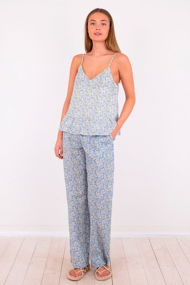 Neo Noir - Airlia Ocean Breeze Top - Light Blue Toppe 