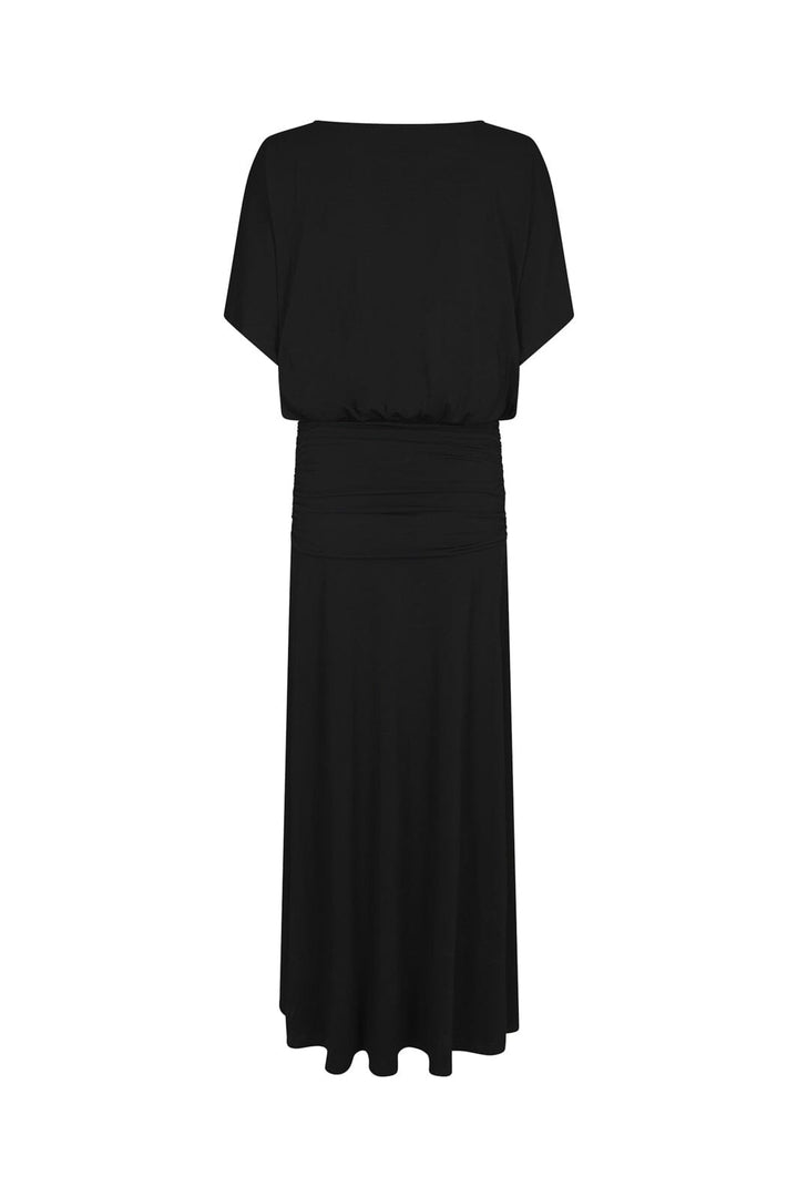 Neo Noir - Aloria Drapy Dress 170719 - 100 - Black
