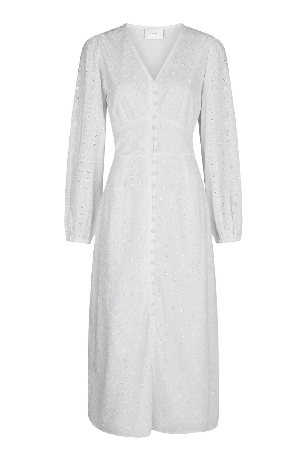 Neo Noir - Alto Embroidery Dress 166017 - 120 - White