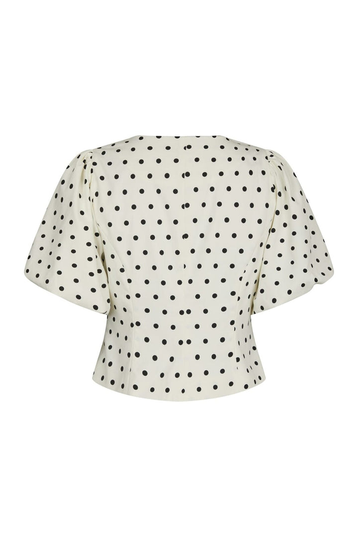 Neo Noir - Anela Dot Blouse 167821 - 120 - White