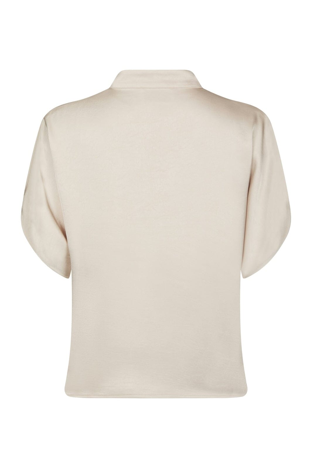 Neo Noir - Anelle Heavy Sateen Blouse 168286 - 621 - Pearl