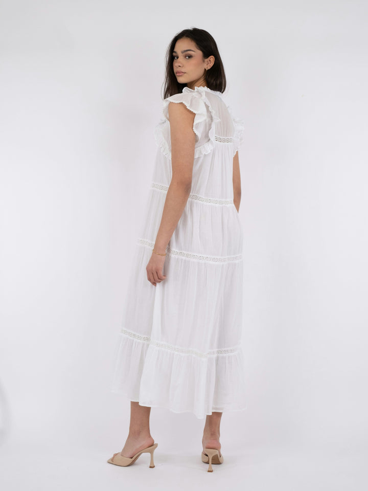 Neo Noir - Ankita S Voile Dress - White