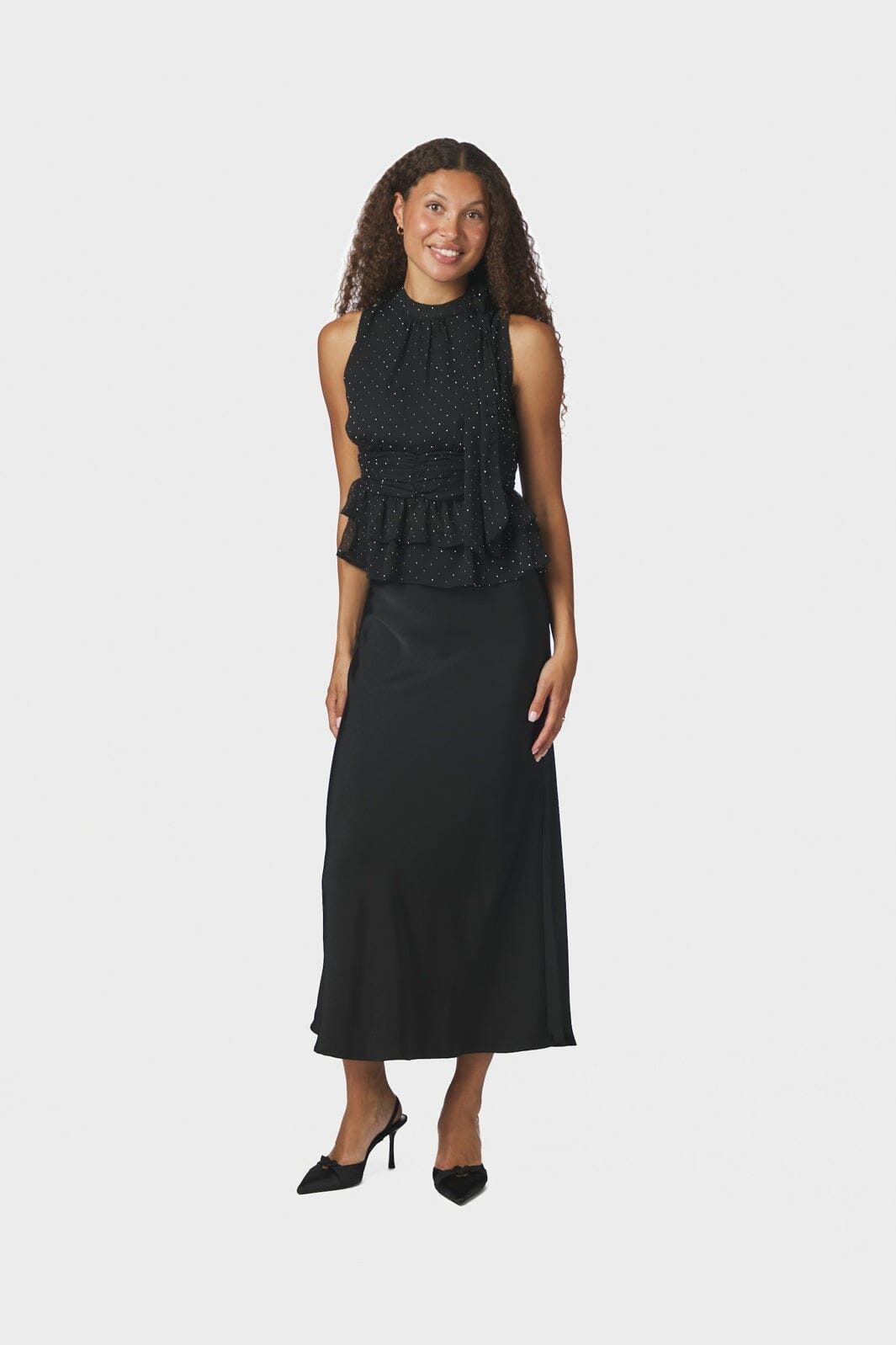 Neo Noir - Ansol Bedazzled Top 166997 - 100 - Black