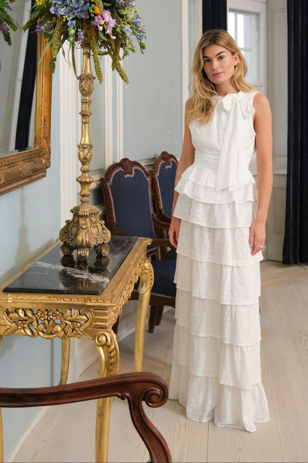 Neo Noir - Ansol Emb Top 168429 - 121 - Off White Toppe 