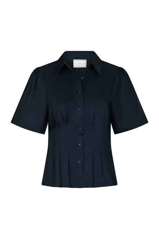 Neo Noir - Balara Poplin Shirt 167002 - 141 - Navy