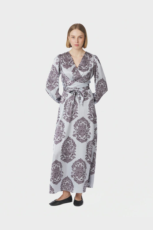 Neo Noir - Bretti Deco Drop Dress 170132 - 145 - Light Blue