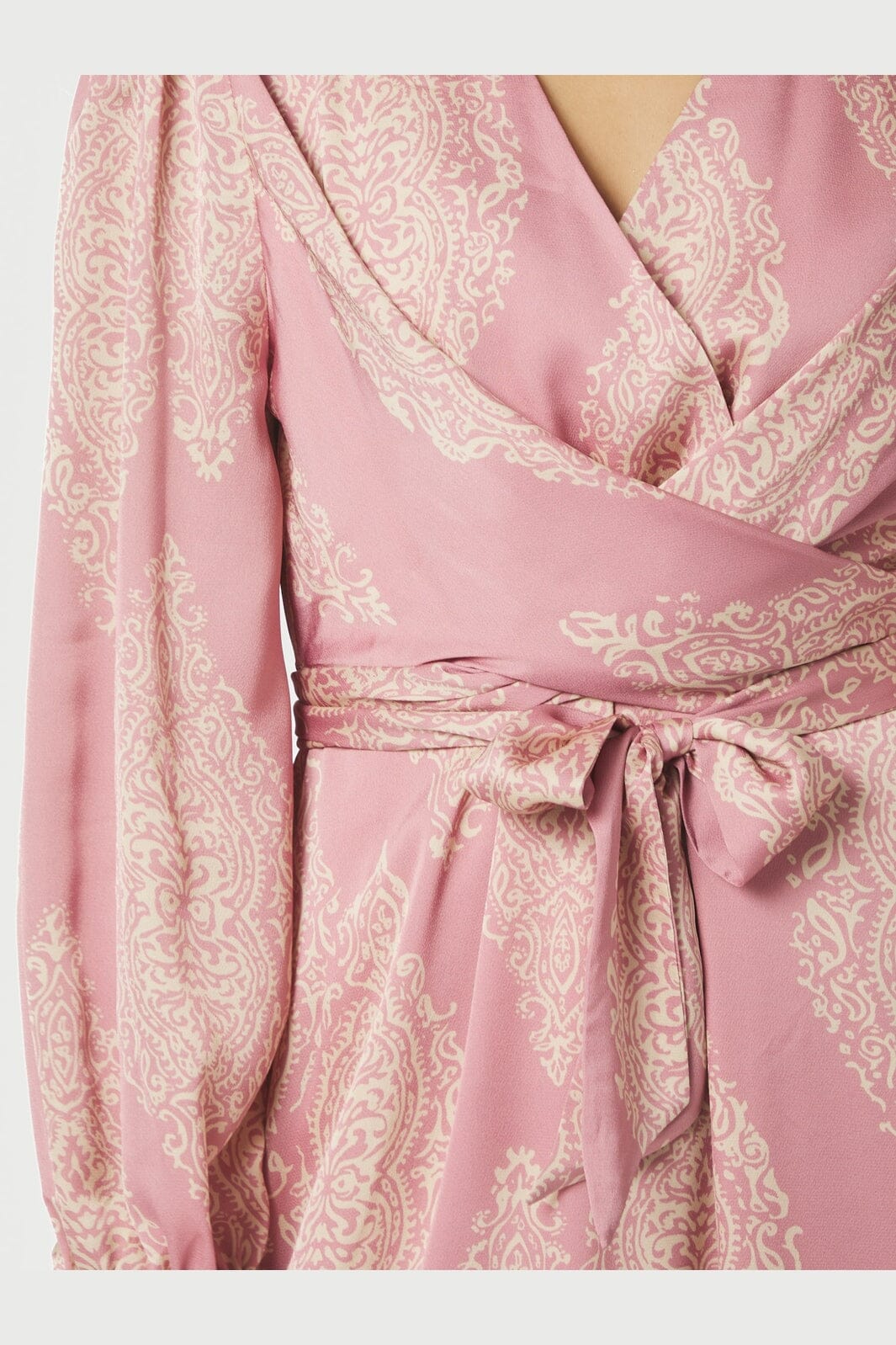 Neo Noir - Bretti Paisley Drop Dress 168466 - 823 - Evening Rose