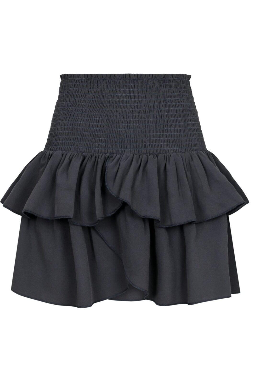 Forudbestilling - Neo Noir - Carin R Skirt - Antracit Nederdele 