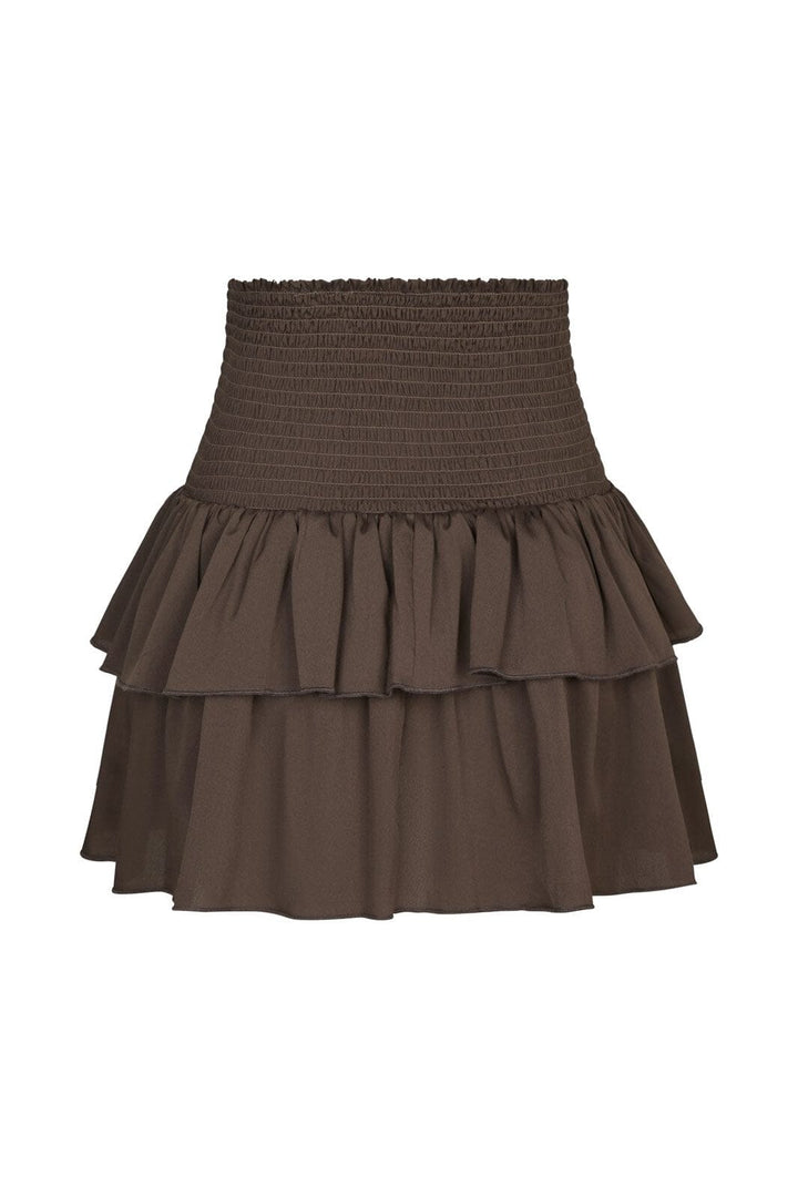 Neo Noir - Carin  Skirt 158315 - 676 - Dark Brown