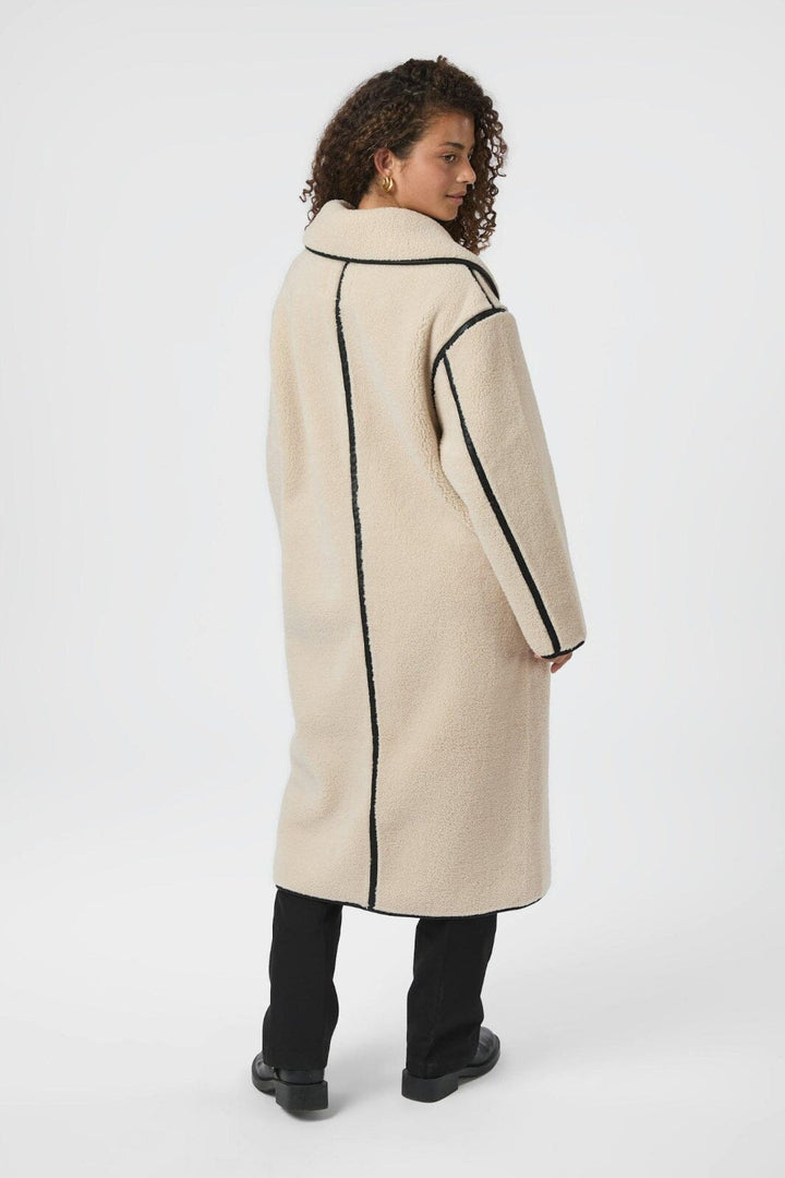 Neo Noir - Carmen Teddy Coat 164852 - 124 - Ivory