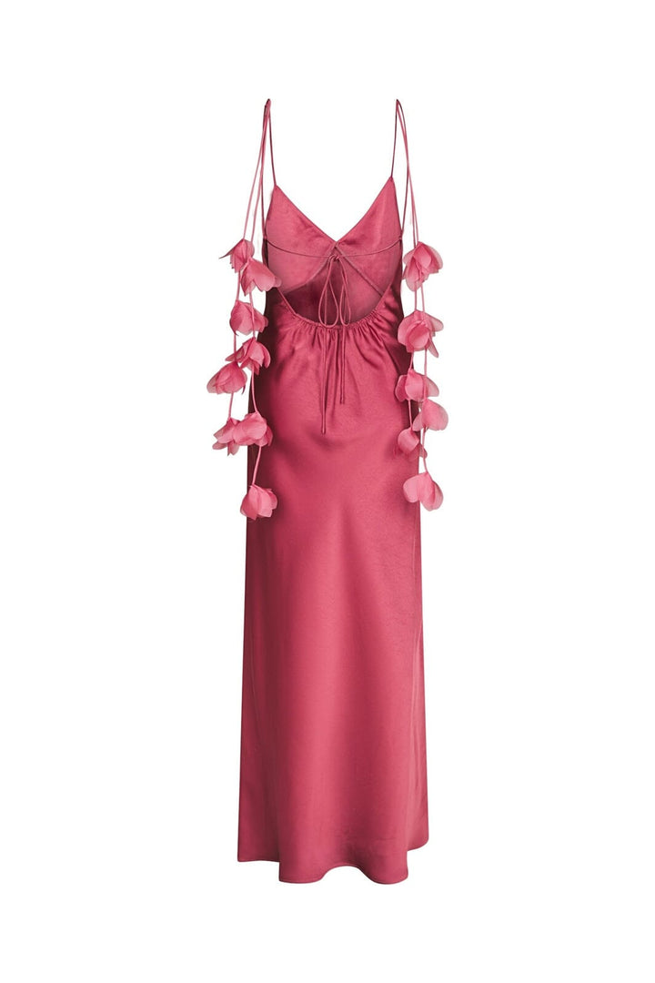 Neo Noir - Colly Heavy Sateen Dress 166978 - 430 - Cherry Pink