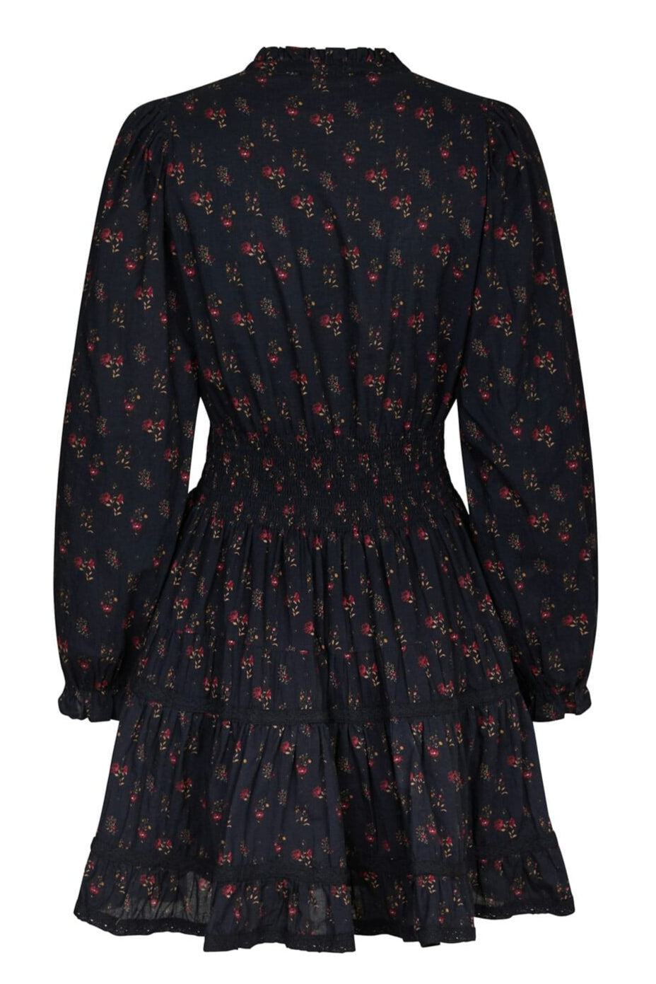 Neo Noir - Cornell Fine Print Dress 166552 - 702 - Dark Navy
