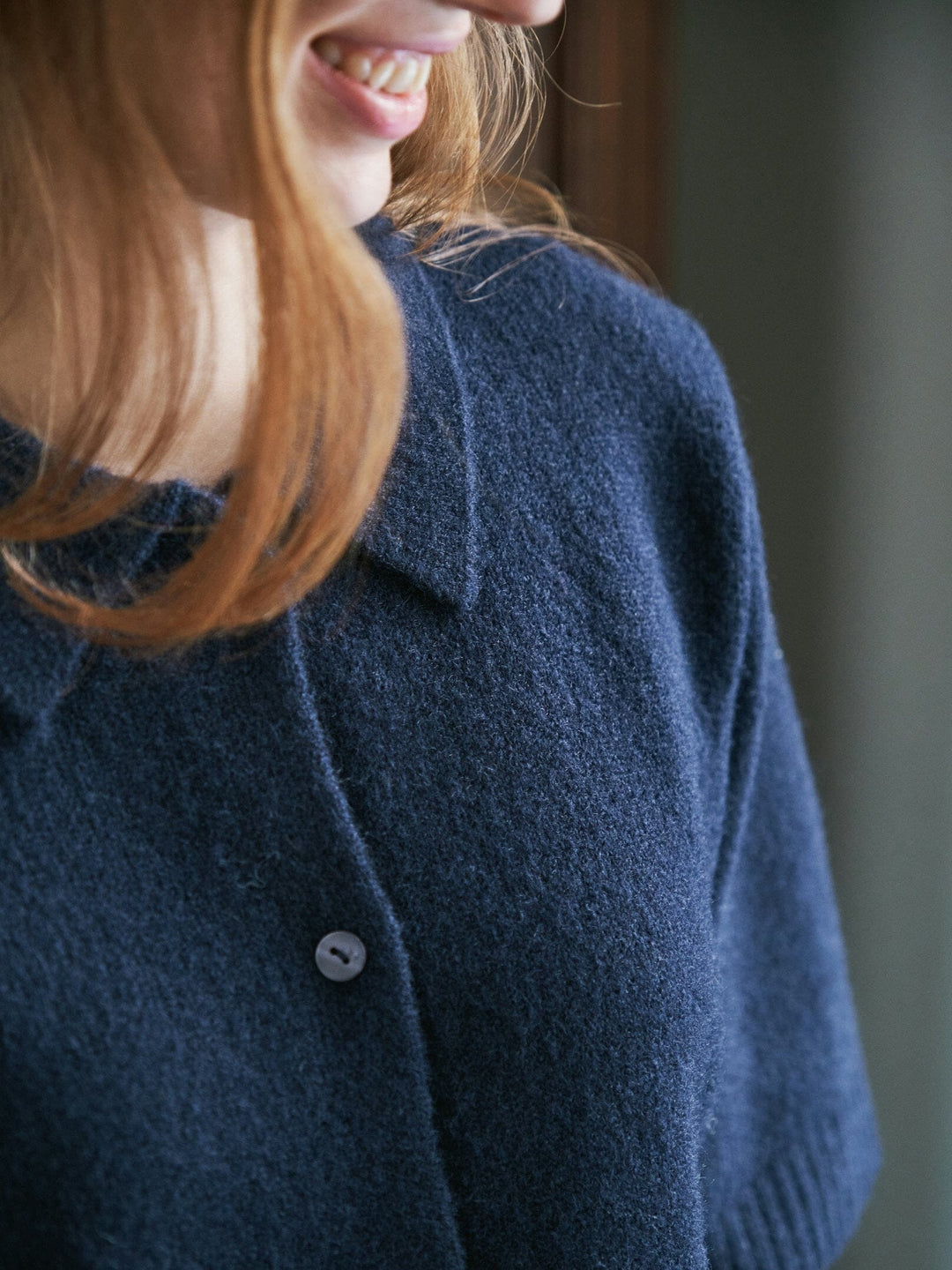 Neo Noir - Cunna Knit Blouse 166251 - 141 - Navy Cardigans 