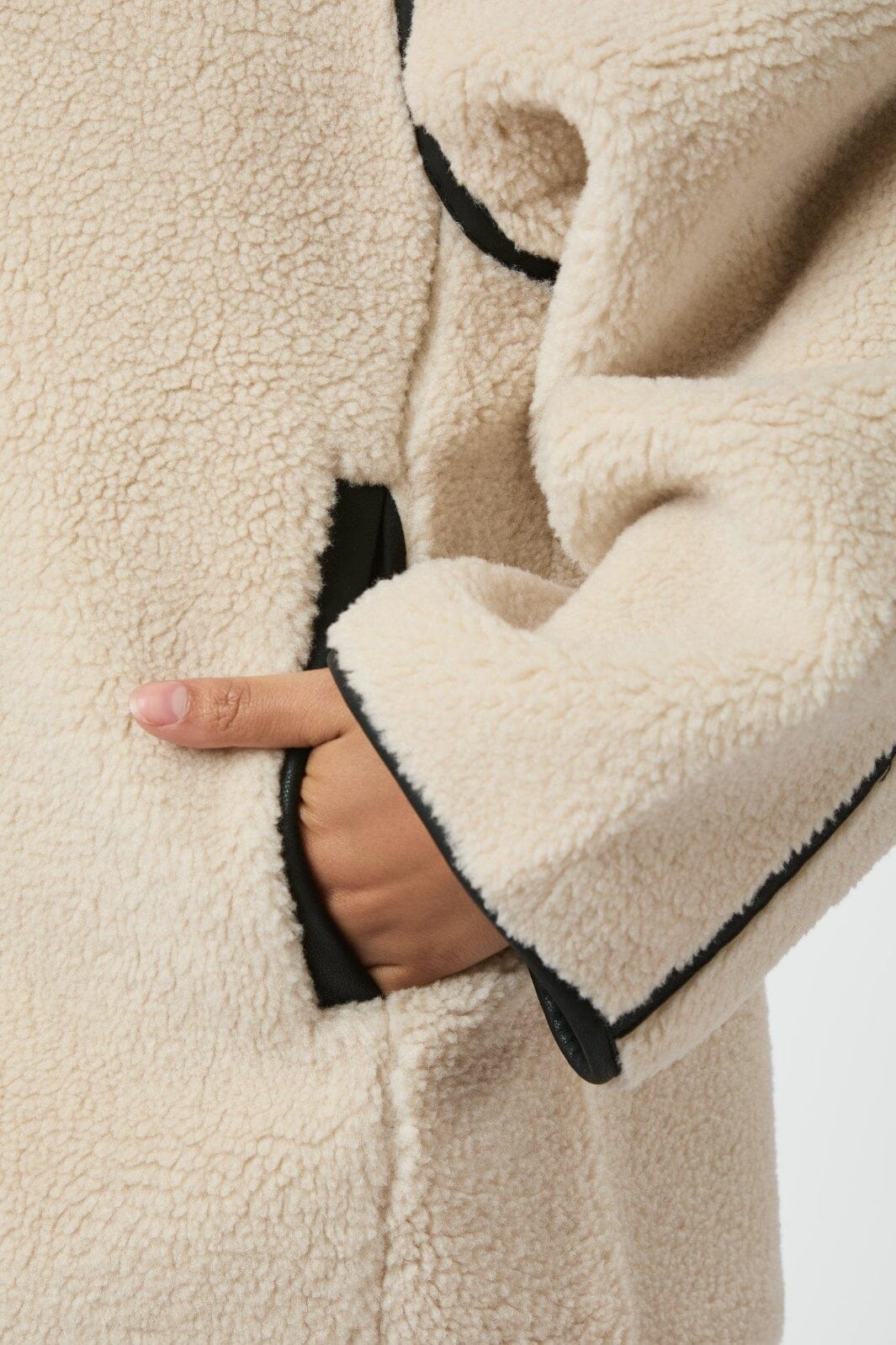 Neo Noir - Edmund Teddy Jacket 164851 - 124 - Ivory