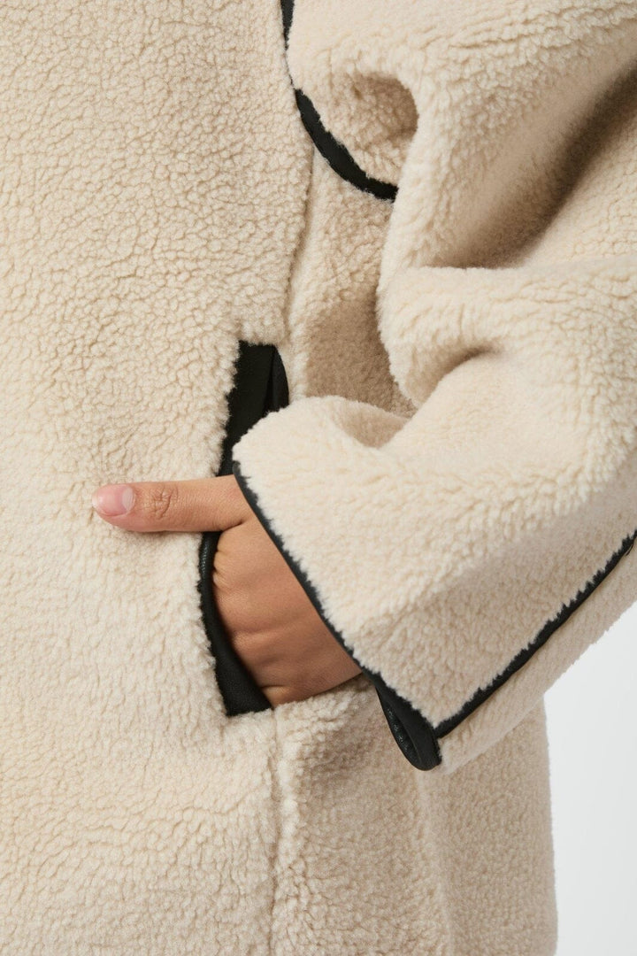 Neo Noir - Edmund Teddy Jacket 164851 - 124 - Ivory