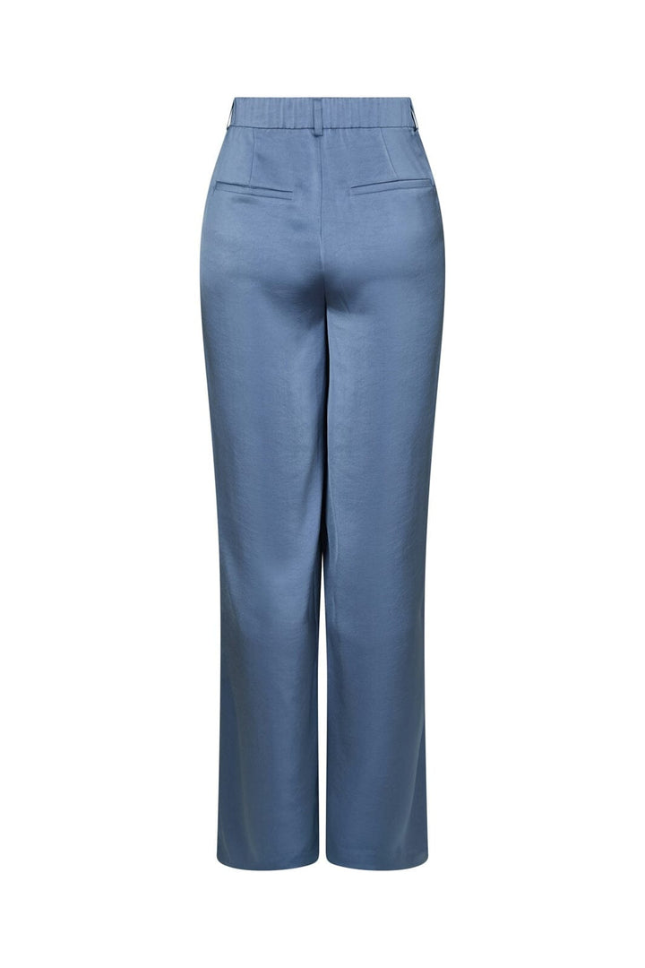 Neo Noir - Emmett Heavy Sateen Pants 164136 - 407 - Smoke Blue