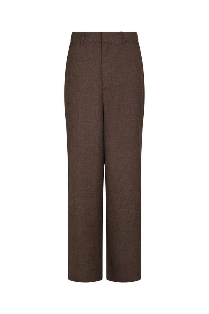 Neo Noir - Emmett Melange Pants 165059 - 205 - Brown Melange